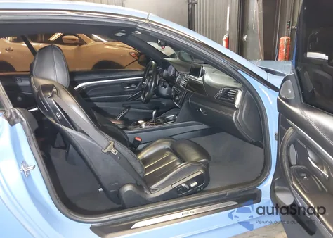 2016 BMW M4 из США, поврежденный, VIN WBS3U9C51GP968809